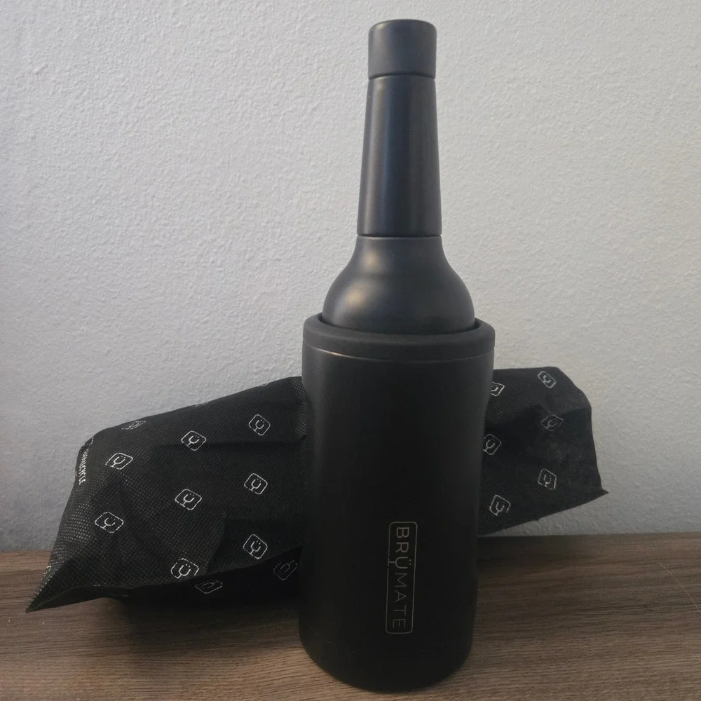 BRUMATE HOPSULATOR Bottle cooler matte black‎ fits most 12OZ bottles